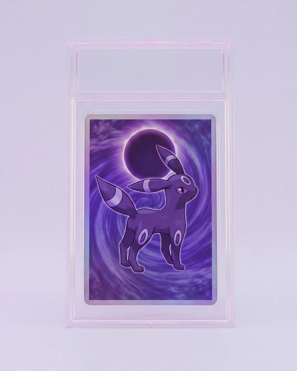 Graded moon holographic Umbreon trading card