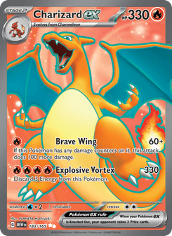 Charizard ex, Pokémon 151 card 183