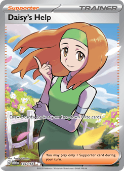 Daisy's Help, Pokémon 151 card 195